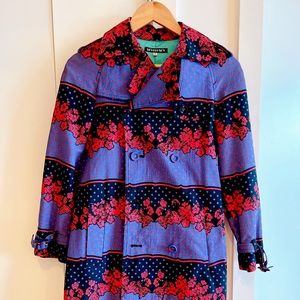 Made in Japan ((vintage-ish trench coat)) “Kawaii” Harajuku style coat